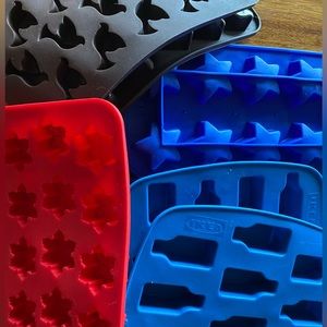 Huge Lot silicone lot of (7) Molds